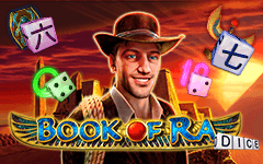 Play Book of Ra Dice on Madisoncasino.be online casino